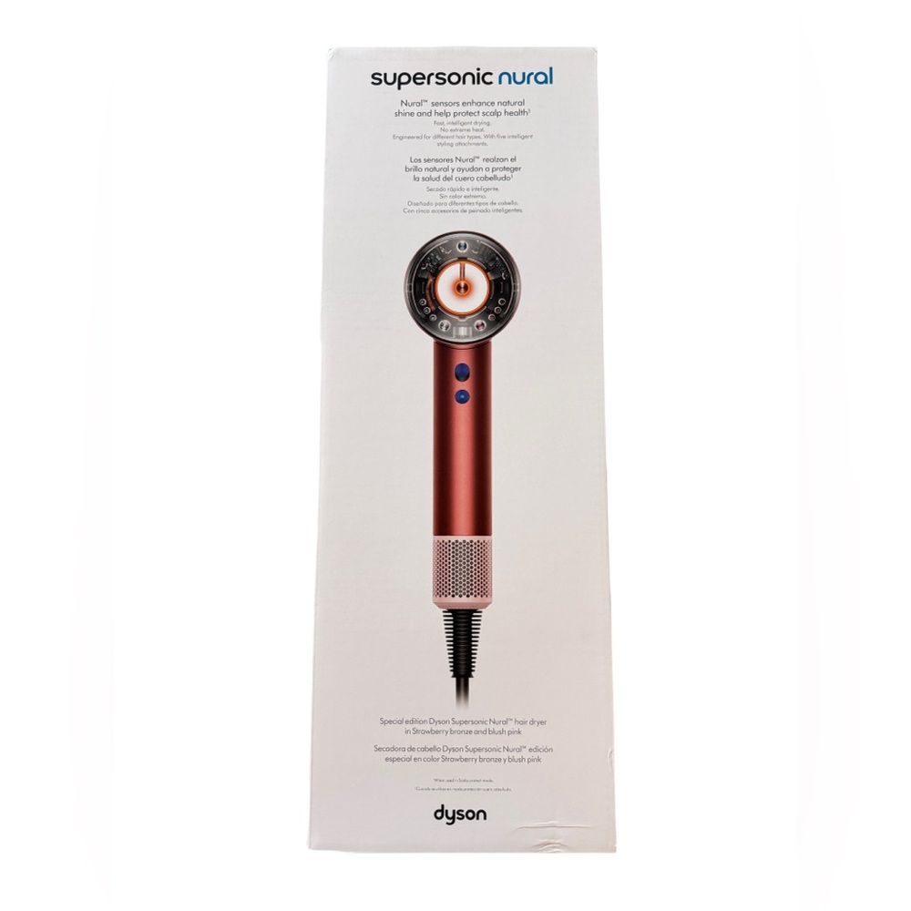 Dyson Supersonic Nural Hair Dryer (Strawberry Bronze/Blush Pink) NIB